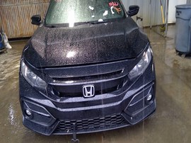 2020 HONDA CIVIC HATCHBACK, BLACK, 1.5L TURBO, AT.   A25200